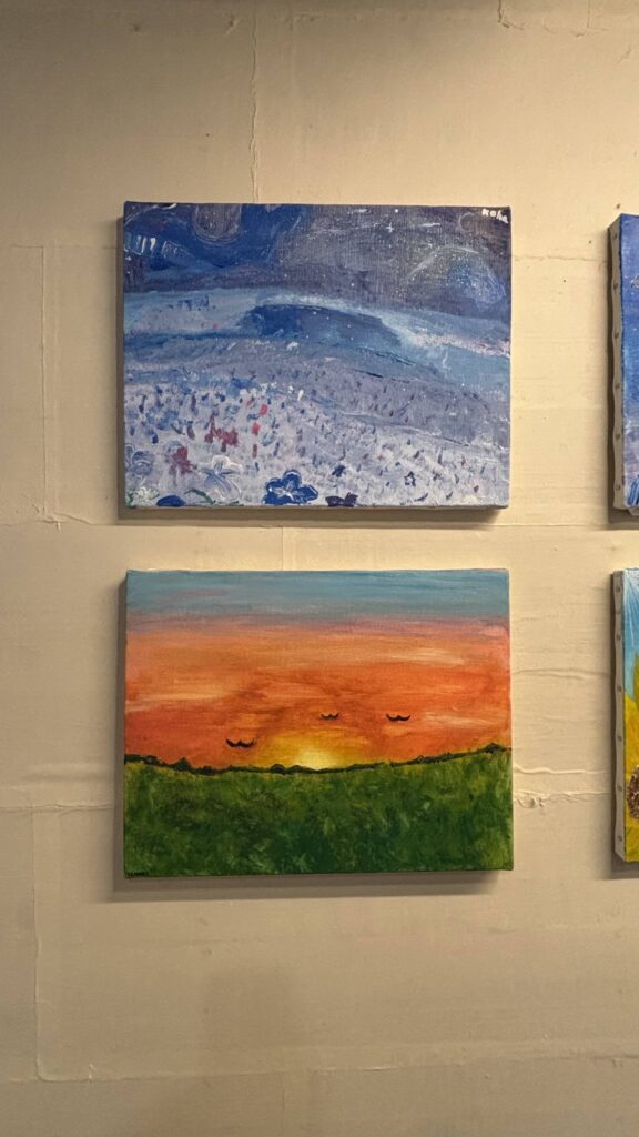 こども絵画工作教室 アトリエ ユモレスクの作品展